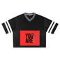 Taped Mesh Boxy T-shirt